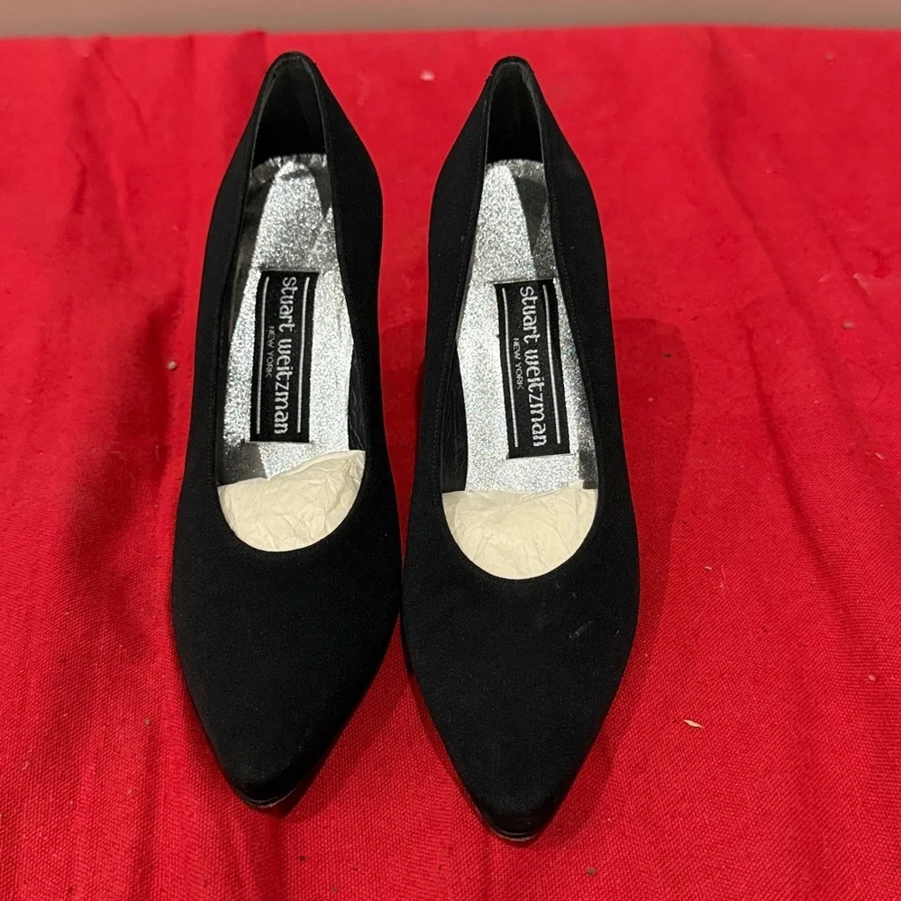 Stuart Weitzman Classic Black Heels